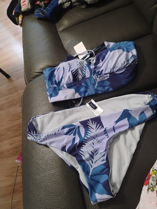 Splendid Other - Splendid Floral Blue Swimsuit
